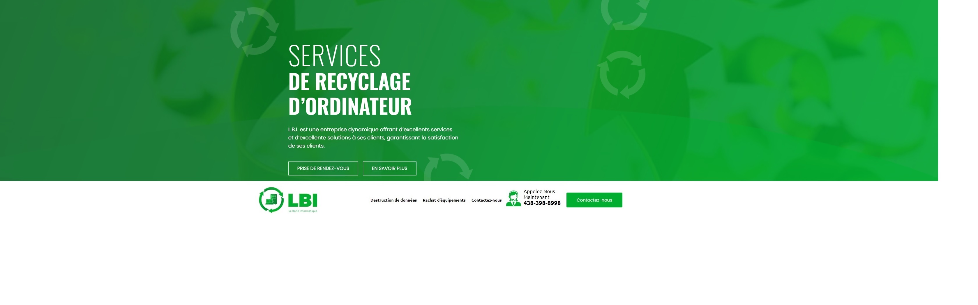 recyclage et rachat